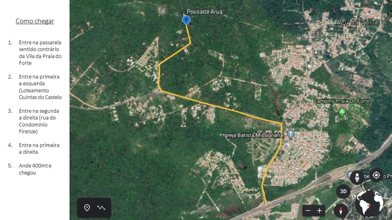 Arua Observacao De Vida Silvestre Praia do Forte Exteriér fotografie